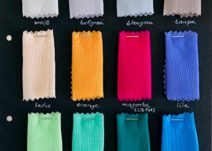 Chiffon Farbkarte