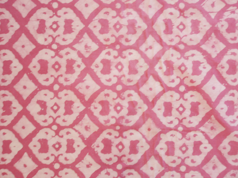 Baumwolle Batik pink 2