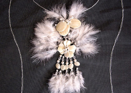 Applikation „Indian Feather“