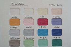 Chiffon Uniqualitäten