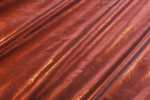 Dupion Lurex Rot