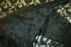 Organza TE 4997 Schwarz