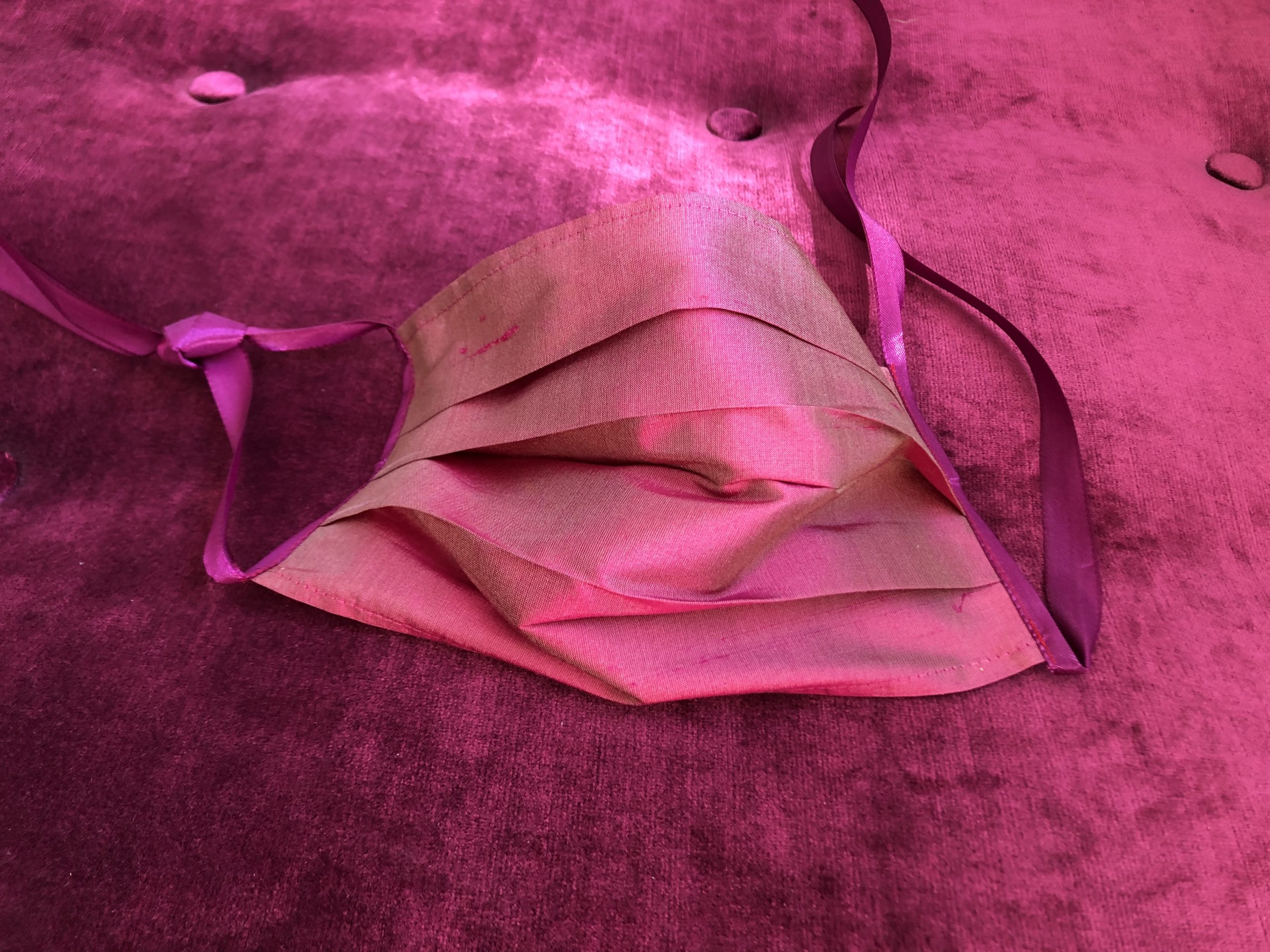 Mund- und Nasenmaske rani-pink