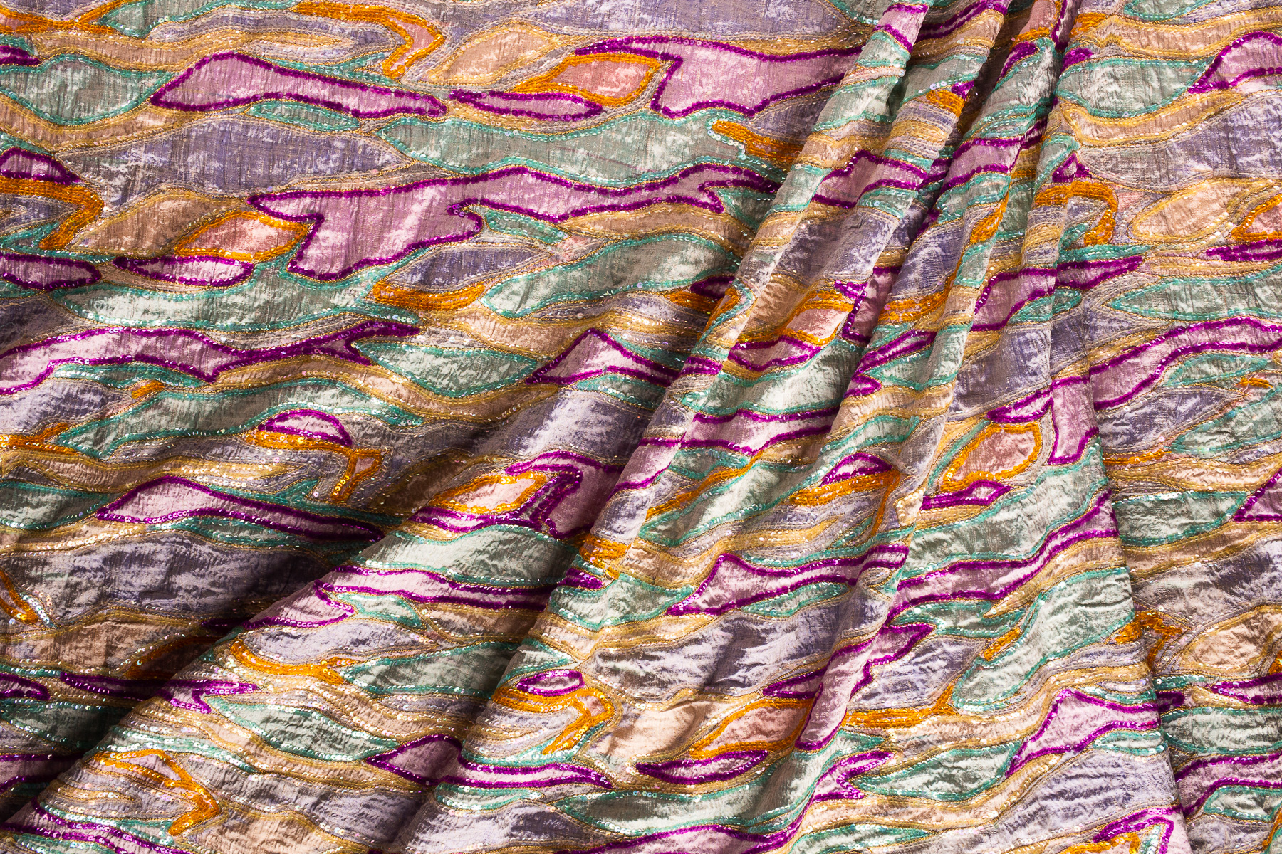 Dupion Mer Colorée – Bild 3