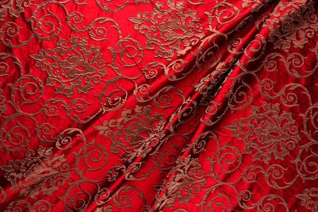 Jacquard Königshaus Rot – Bild 2