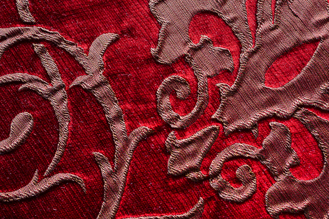Jacquard Königshaus Rot – Bild 4