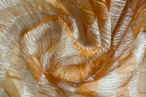 Rayon Metallic Rostbraun Gecrasht