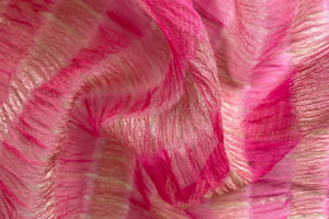 Rayon Metallic Pink Gecrasht