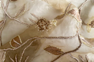 Organza Kupferblatt-Mix