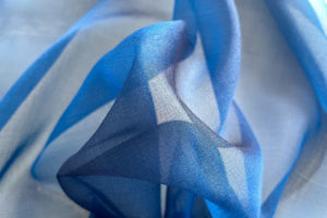 Organza Royalblau