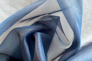 Organza Marineblau