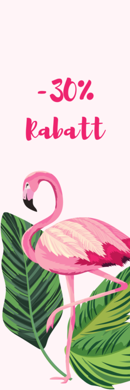 Pink Illustration Flamingo Bookmark-2