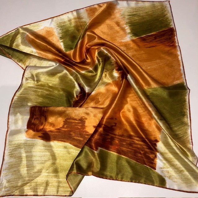 halstuch fifties ornage gold