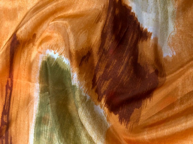 halstuch fifties ornage gold