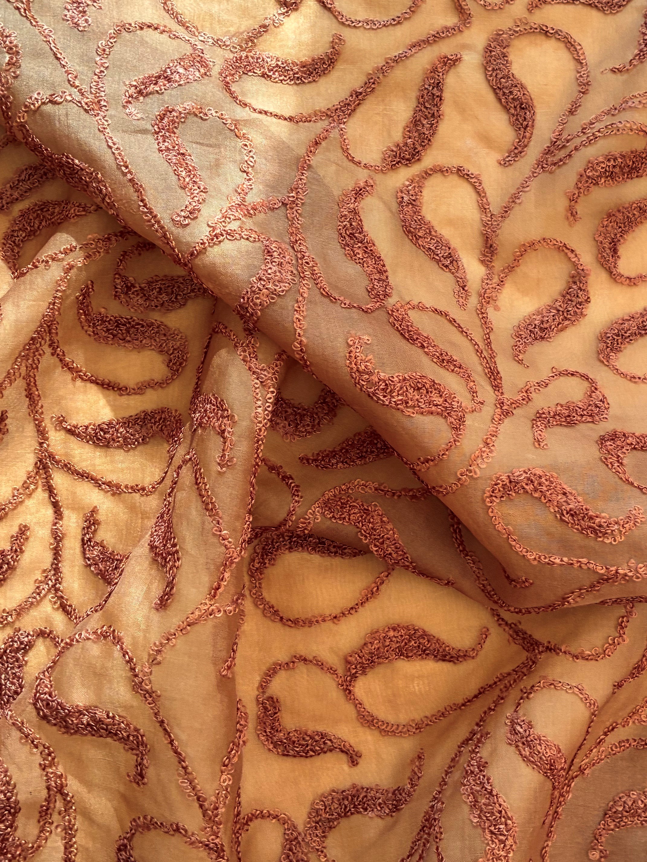 Organza Herbst Bouclé