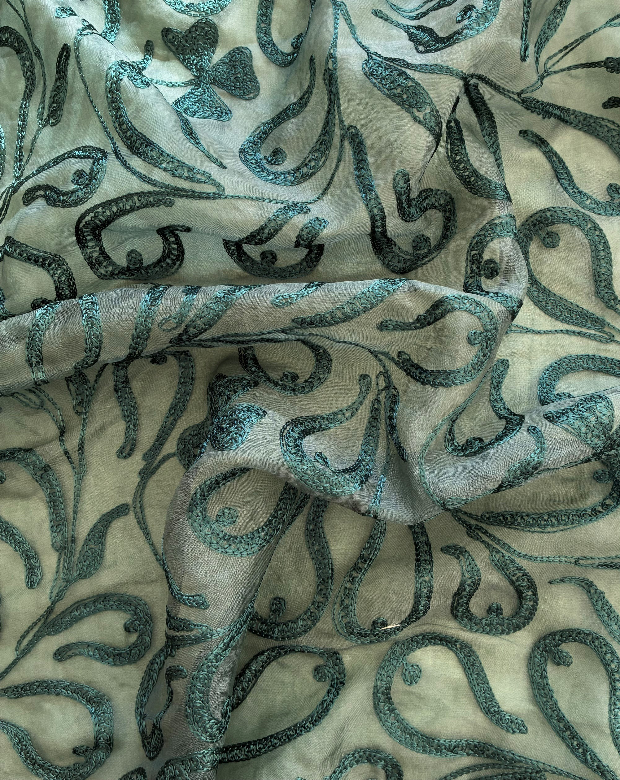 Organza Kleeblatt